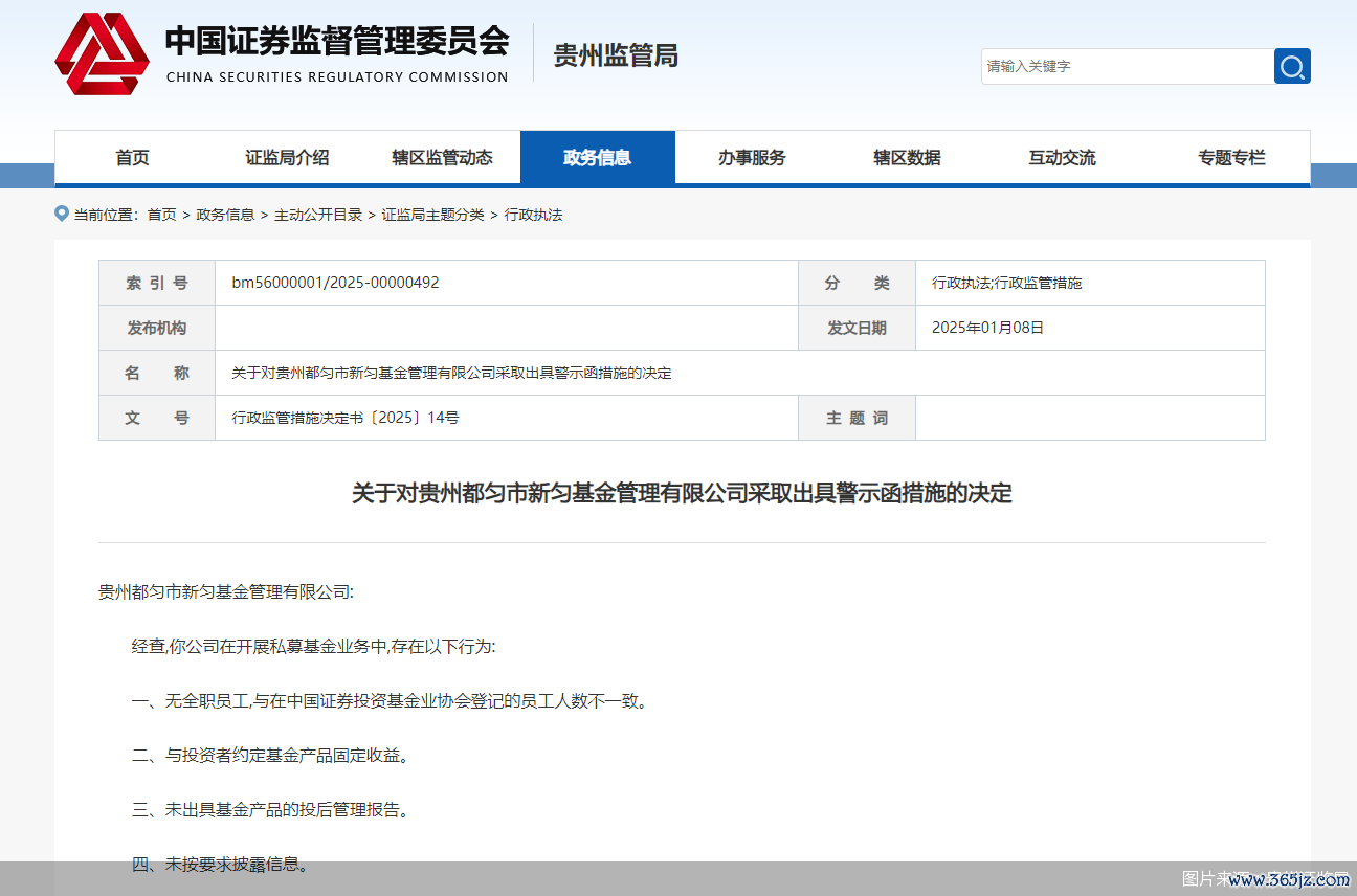 图片开端：贵州证监局